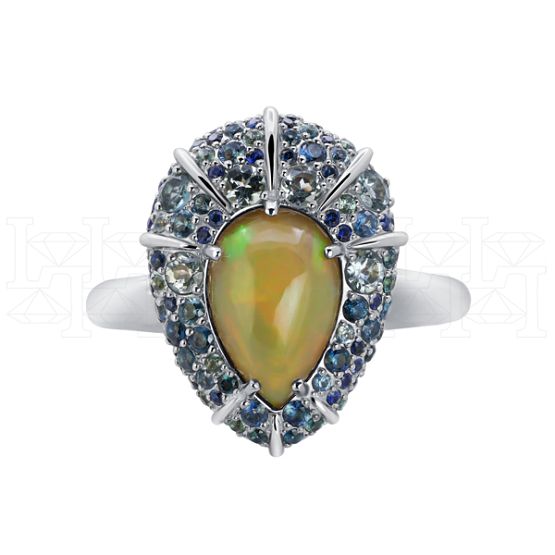 Фото - Кольцо из белого золота R9845-15258 (453)