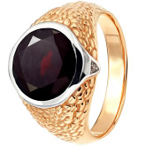 Кольцо из рыжего золота с бриллиантами из коллекции "Талисман" R2270-2503 (331)
