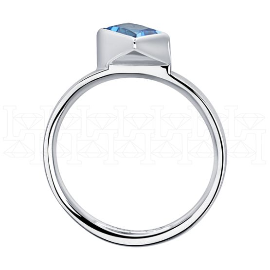 Фото - Кольцо из белого золота с топазом R9603-14531 (161)