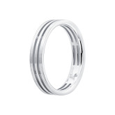 Кольцо из белого золота из коллекции "Парные обручальные кольца" R7523-10488 (210)
