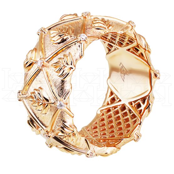 Фото - Кольцо из белого золота с бриллиантами R4585-6028 (775)