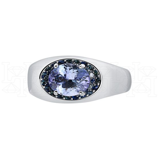 Фото - Кольцо из белого золота с бриллиантами R9871-15327 (453)