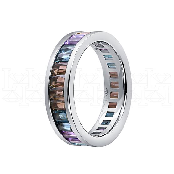 Фото - Кольцо из белого золота с  из коллекции "Акварель" R9675-14835 (420)