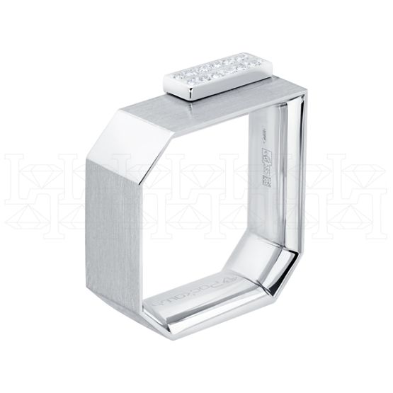 Фото - Кольцо из рыжего золота с бриллиантами R7988-11025 (808)