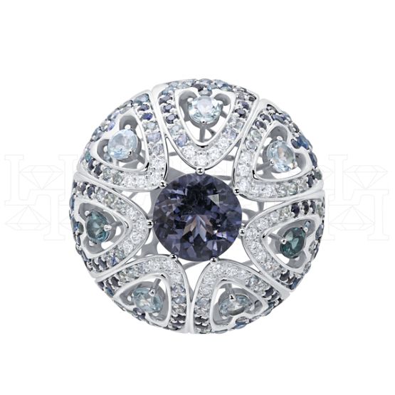 Фото - Кольцо из белого золота с бриллиантами R9881-15342 (453)