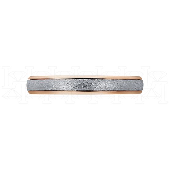 Фото - Кольцо спиннер из бело-рыжего золота R7993-15535 (240)