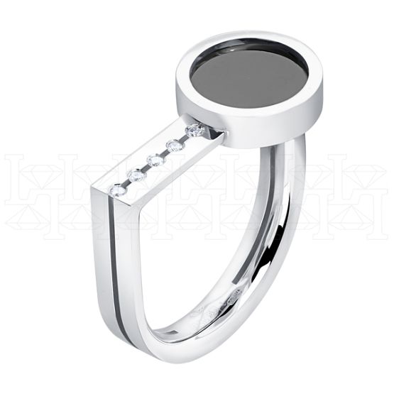 Фото - Кольцо из белого золота с бриллиантами R9514-14179 (810)