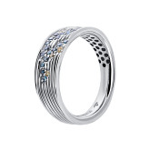 Кольцо из белого золота с бриллиантами R9455-13956 (719)
