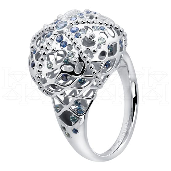 Фото - Кольцо из белого золота R9877-15338 (453)