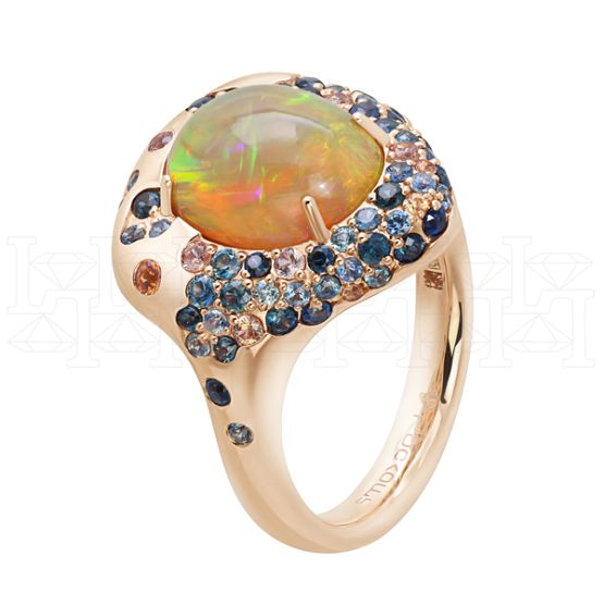 Фото - Кольцо из рыжего золота R9834-15241 (453)