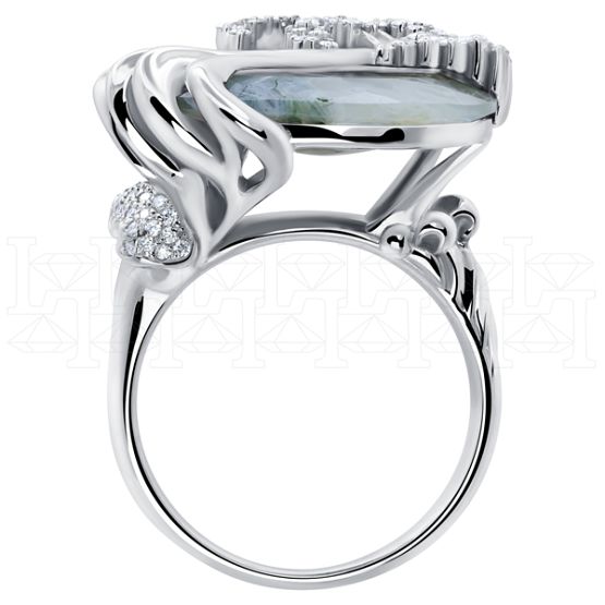 Фото - Кольцо из белого золота с бриллиантами R9660-14805 (802)