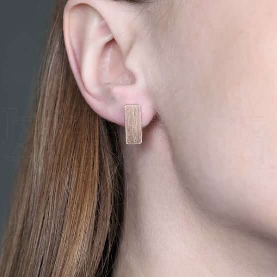 Фото - Серьги из рыжего золота E8125-12286 (784)