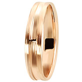 Кольцо обручальное из рыжего золота R2227-3075 (240)