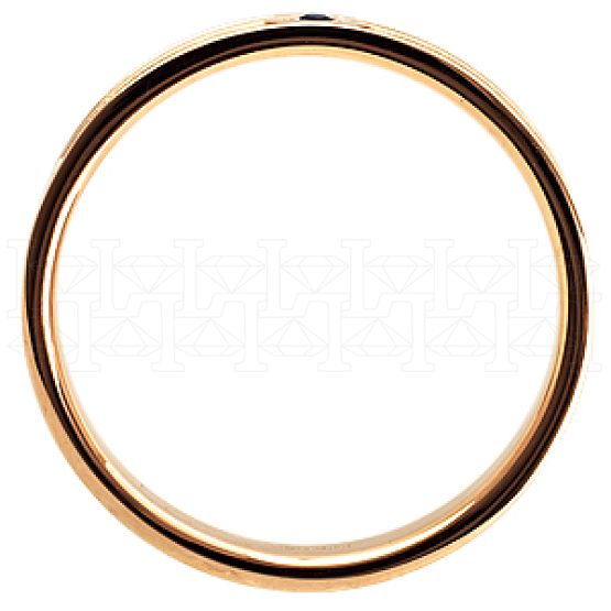 Фото - Кольцо из рыжего золота с сапфиром из коллекции "Современные" R2983-3622 (332)