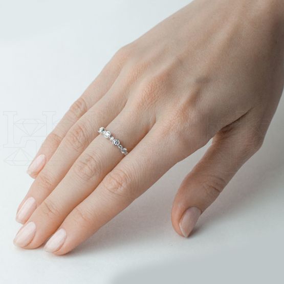 Фото - Кольцо из белого золота с бриллиантами R5928-10151 (251)