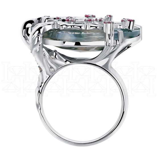 Фото - Кольцо из белого золота с бриллиантами R9649-14794 (802)