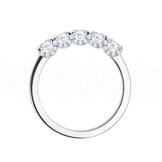 Фото - Кольцо из белого золота с бриллиантами R10227-16167 (251)