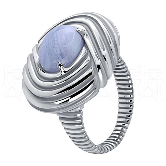 Фото - Кольцо из белого золота из коллекции "Шамора" R9689-14920 (452)
