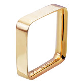 Кольцо квадратное из белого золота W2055000 (162)