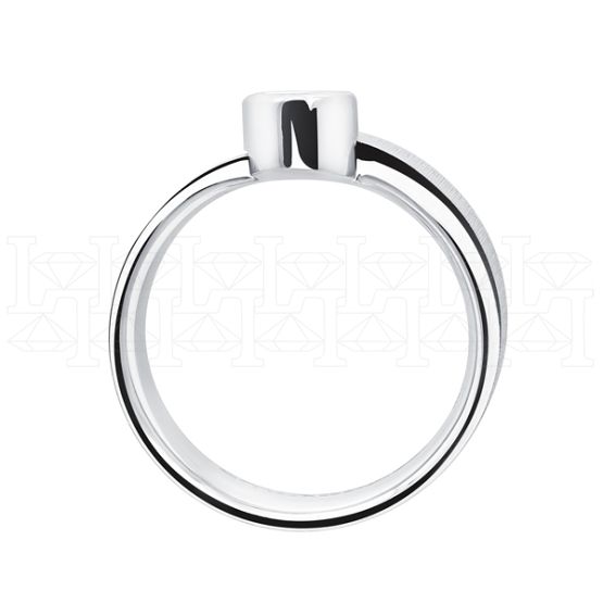 Фото - Кольцо из белого золота с рубином R6741-16372 (775)