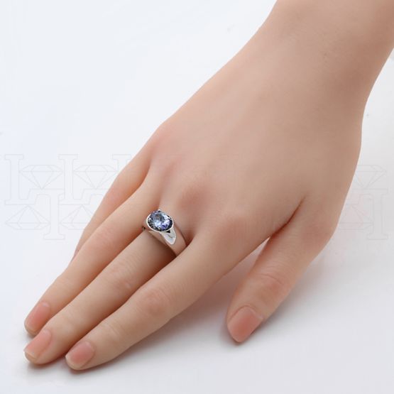 Фото - Кольцо из белого золота с бриллиантами R9871-15327 (453)