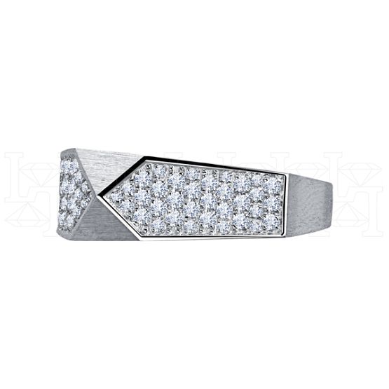 Фото - Кольцо из белого золота с бриллиантами R10095-15900 (808)