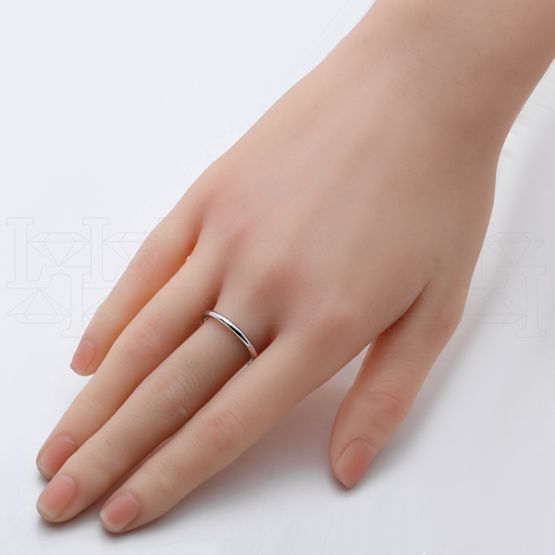 Фото - Кольцо из белого золота из коллекции "Традиционные" R4035-7269 (245)