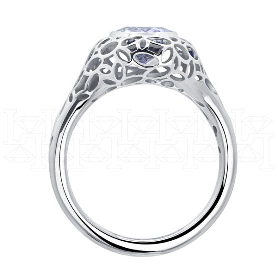 Фото - Кольцо из белого золота R9855-15297 (453)