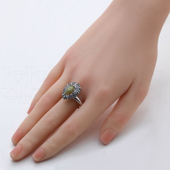 Фото - Кольцо из белого золота R9845-15258 (453)