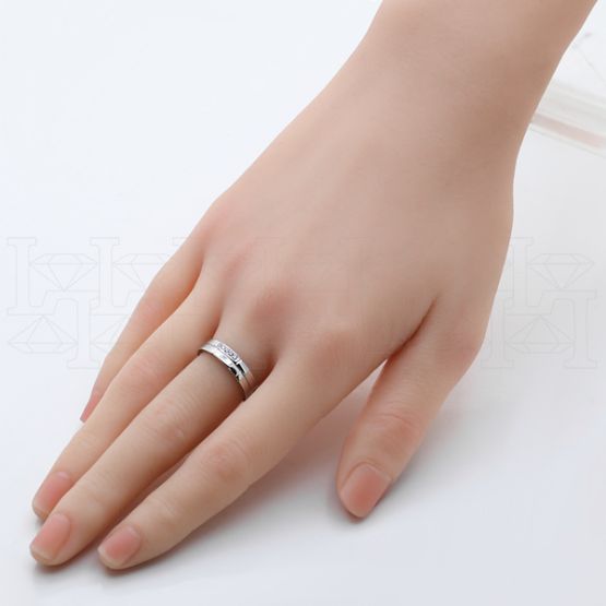 Фото - Кольцо из белого золота с бриллиантами R7795-15895 (783)