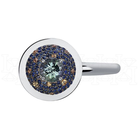 Фото - Кольцо из белого золота R9854-15295 (453)