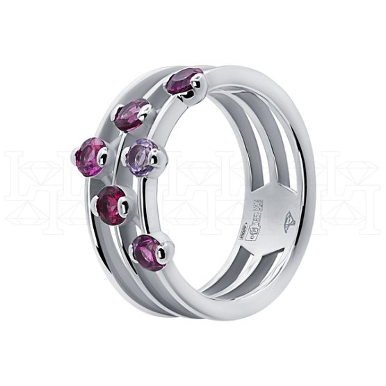 Фото - Кольцо из белого золота из коллекции "Candy" R9662-14809 (563)
